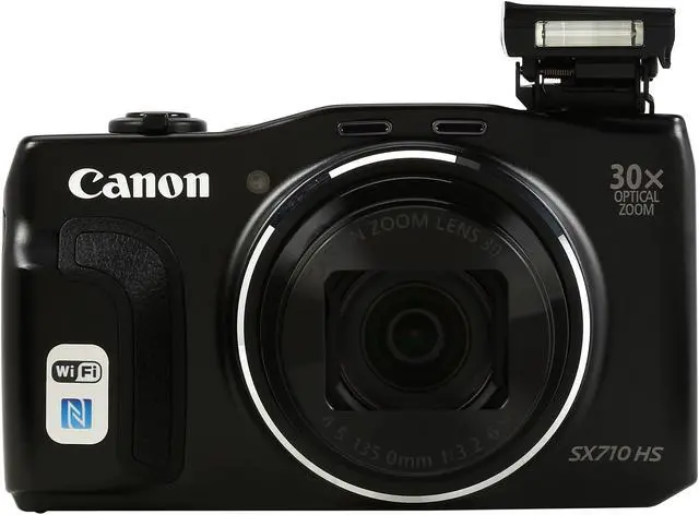 Alt view image 6 of 8 - Canon PowerShot SX710 HS Black 20.3 MP 30X Optical Zoom 25mm Wide Angle High-End, Advanced Digital Camera HDTV Output