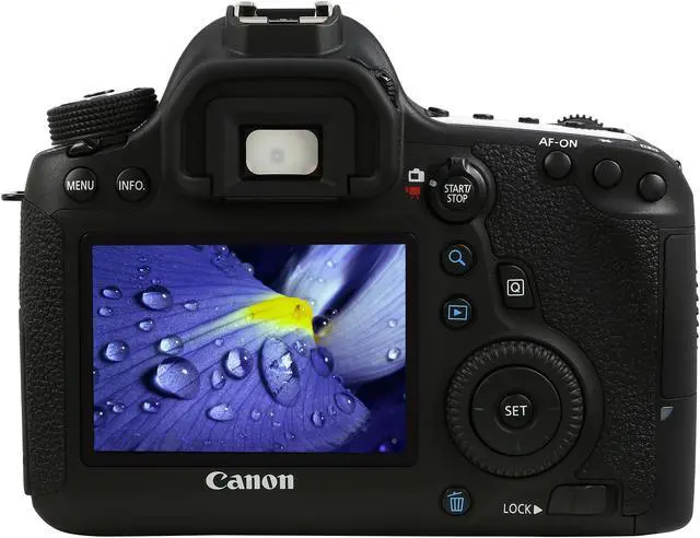 Alt view image 4 of 8 - Canon EOS 6D 8035B106 Black 20.2 MP Digital SLR Camera with EF 24-105mm f/3.5-5.6 IS STM Lens