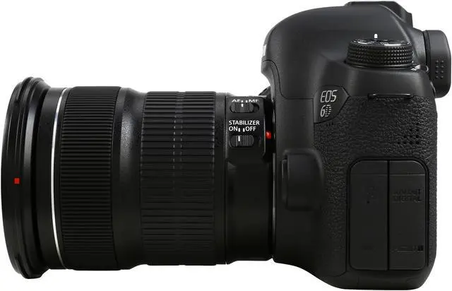 Alt view image 5 of 8 - Canon EOS 6D 8035B106 Black 20.2 MP Digital SLR Camera with EF 24-105mm f/3.5-5.6 IS STM Lens