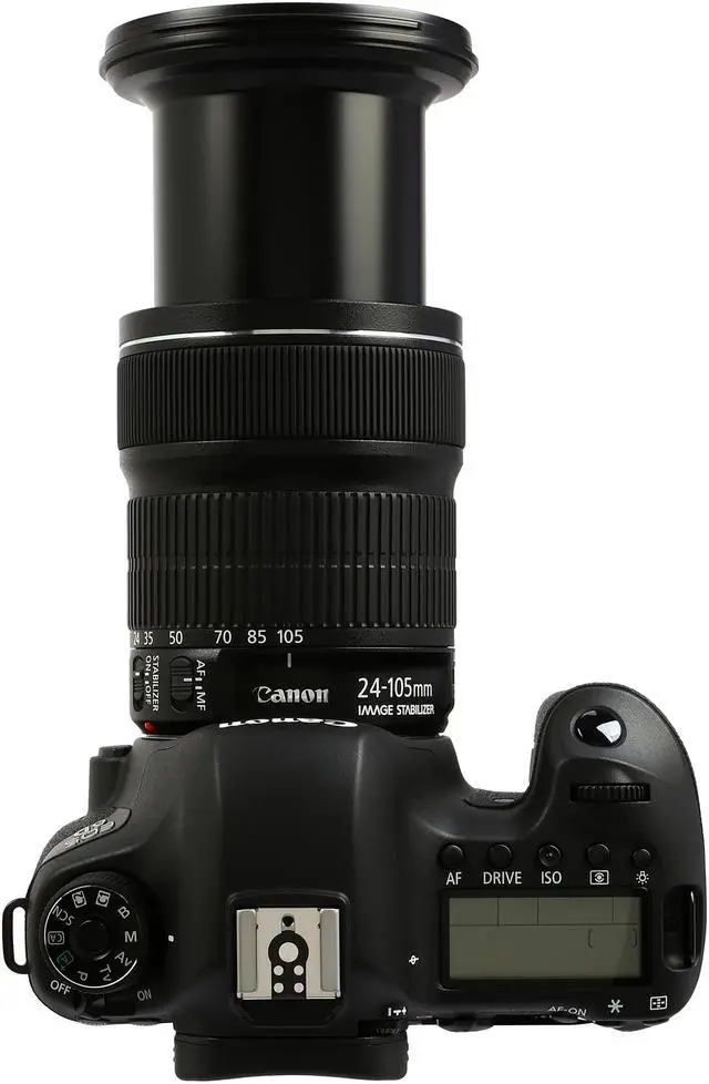 Alt view image 6 of 8 - Canon EOS 6D 8035B106 Black 20.2 MP Digital SLR Camera with EF 24-105mm f/3.5-5.6 IS STM Lens