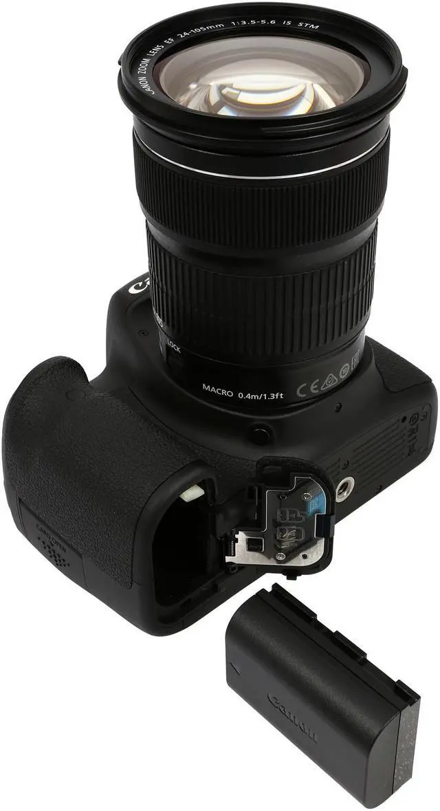 Alt view image 7 of 8 - Canon EOS 6D 8035B106 Black 20.2 MP Digital SLR Camera with EF 24-105mm f/3.5-5.6 IS STM Lens