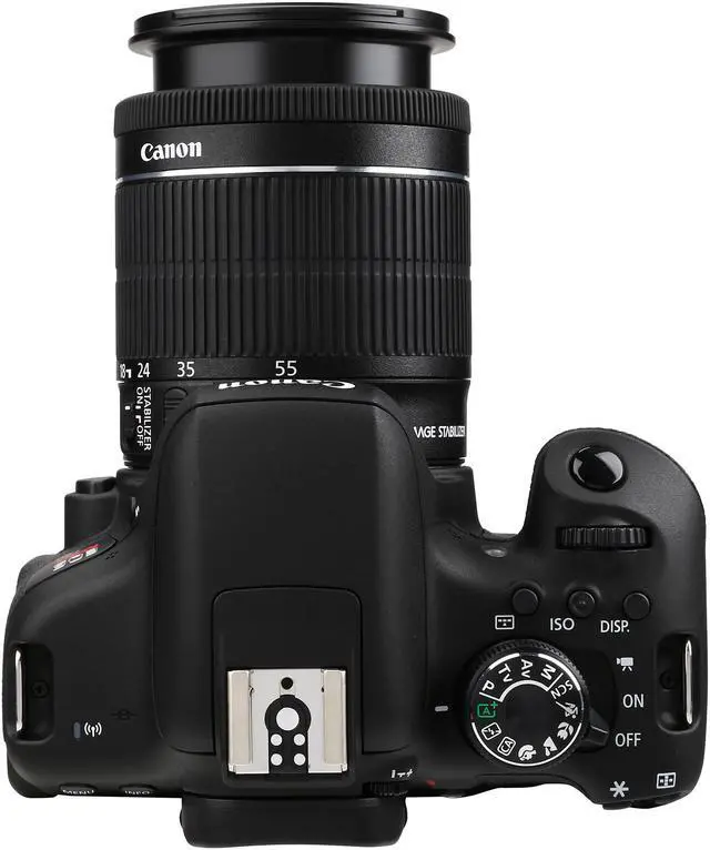 Alt view image 7 of 10 - Canon EOS Rebel T6i 0591C003 Black 24.20 MP Digital SLR Camera with EF-S 18-55mm IS STM Lens