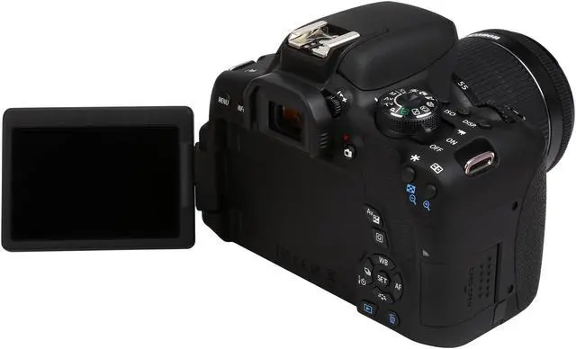 Alt view image 9 of 10 - Canon EOS Rebel T6i 0591C003 Black 24.20 MP Digital SLR Camera with EF-S 18-55mm IS STM Lens