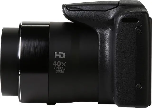 Alt view image 6 of 9 - Canon PowerShot SX410 IS Black 20.0 MP 40X Optical Zoom 24mm Wide Angle Digital Camera