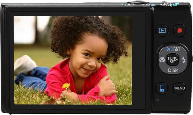 Alt view image 5 of 8 - Canon PowerShot ELPH 350 HS Black 20.2 MP 12X Optical Zoom 25mm Wide Angle Digital Camera