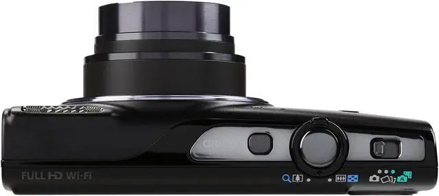 Alt view image 7 of 8 - Canon PowerShot ELPH 350 HS Black 20.2 MP 12X Optical Zoom 25mm Wide Angle Digital Camera