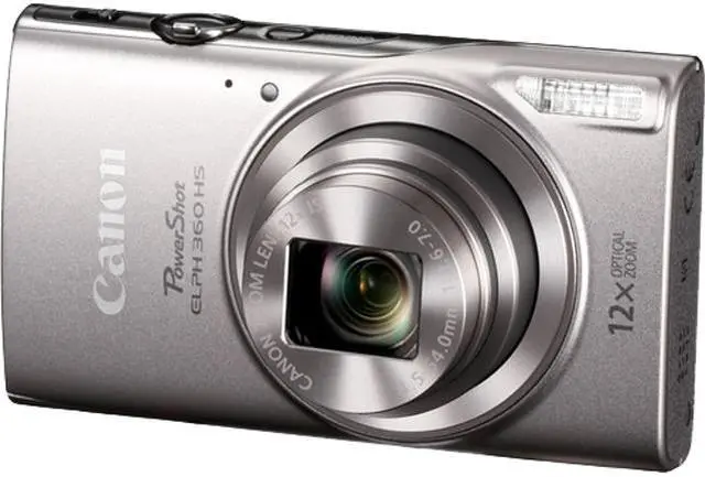Main image of Canon PowerShot ELPH 360 HS Digital Camera - Silver