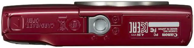 Alt view image 4 of 6 - Canon PowerShot ELPH 180 Digital Camera - Red