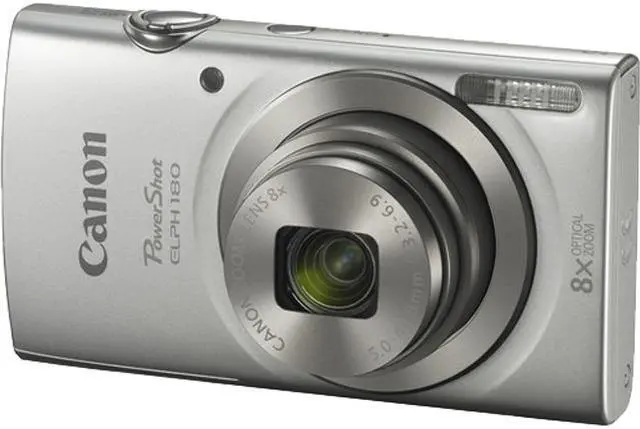 Main image of Canon PowerShot ELPH 180 Digital Camera - Silver