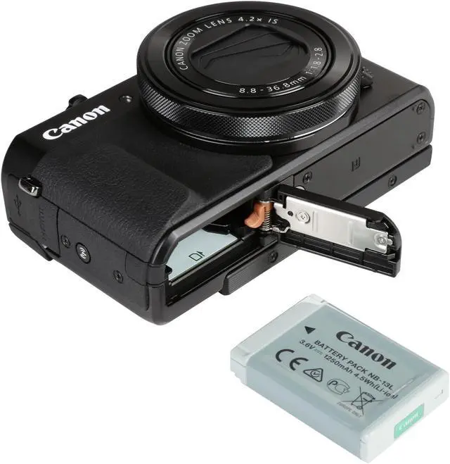 Alt view image 10 of 10 - Canon PowerShot Digital Camera G7 X Mark II- Black