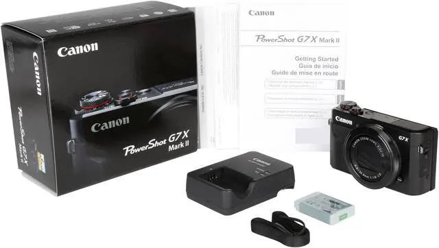 Alt view image 11 of 10 - Canon PowerShot Digital Camera G7 X Mark II- Black