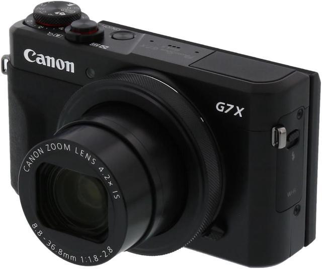 Canon PowerShot G7X Mark II Digital Camera with Wi-Fi & NFC LCD Screen and  1