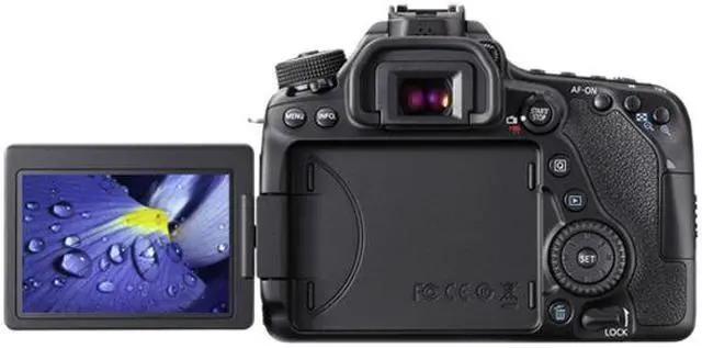 Alt view image 5 of 6 - Canon EOS 80D 1263C004 Black 24.2 MP Digital SLR Camera - Body