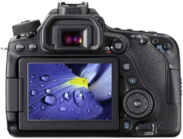 Alt view image 3 of 6 - Canon EOS 80D 1263C005 Black Digital SLR Camera with 18-55mm IS STM Lens  KIT