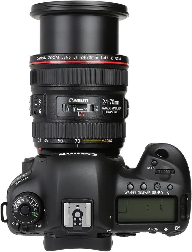 Alt view image 6 of 9 - Canon 1483C018 EOS 5D Mark IV DSLR Camera with 24-70mm f/4L Lens