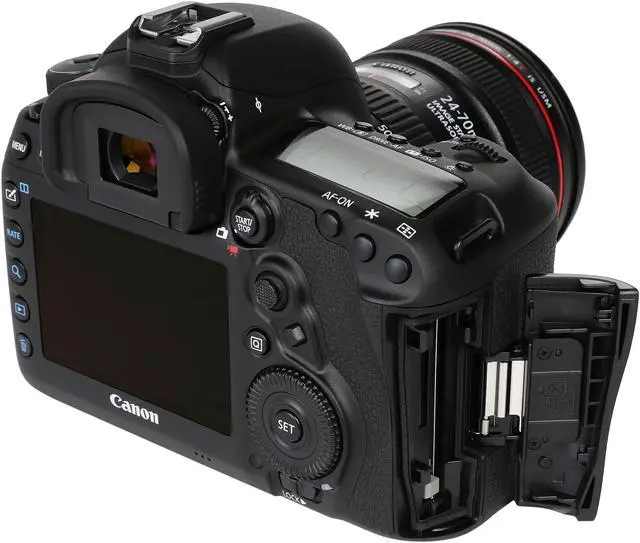 Alt view image 7 of 9 - Canon 1483C018 EOS 5D Mark IV DSLR Camera with 24-70mm f/4L Lens