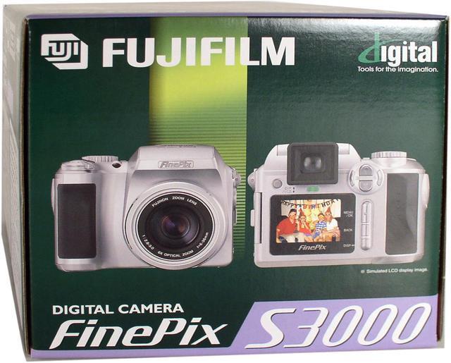 Alt view image 7 of 7 - FUJIFILM FinePix S3000 2-Tone 3.2MP 6X Optical Zoom Digital Camera