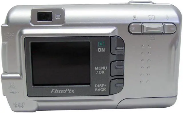 Alt view image 5 of 9 - FUJIFILM FinePix A330 2-Tone 3.2MP 3X Optical Zoom Digital Camera