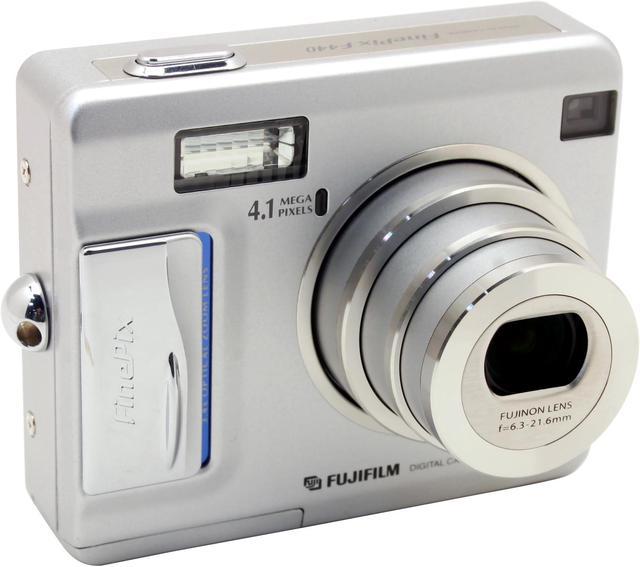 FUJIFILM Finepix F440 Silver 4.1MP 3.4X Optical Zoom Digital Camera