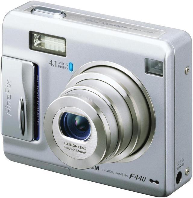 FUJIFILM Finepix F440 Silver 4.1MP 3.4X Optical Zoom Digital Camera