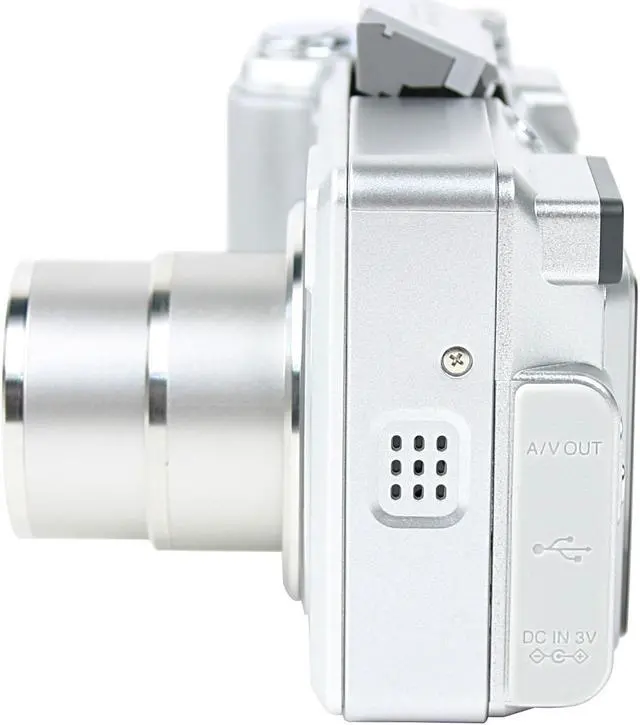 Alt view image 6 of 9 - FUJIFILM FinePix E550 Silver 6.3 MP 4X Optical Zoom Digital Camera