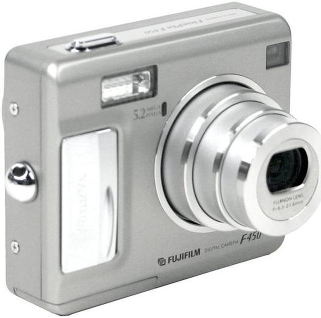 FUJIFILM FinePix F450 Silver 5.0MP 3.4X Optical Zoom Digital 