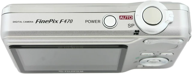 Alt view image 4 of 8 - FUJIFILM F470 Silver 6.0 MP 3X Optical Zoom Digital Camera