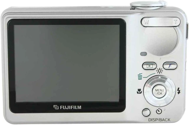 Alt view image 5 of 8 - FUJIFILM F470 Silver 6.0 MP 3X Optical Zoom Digital Camera