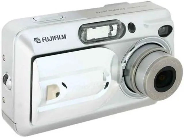 Refurbished: FUJIFILM FinePix A340 Silver 4.0 MP Digital Camera