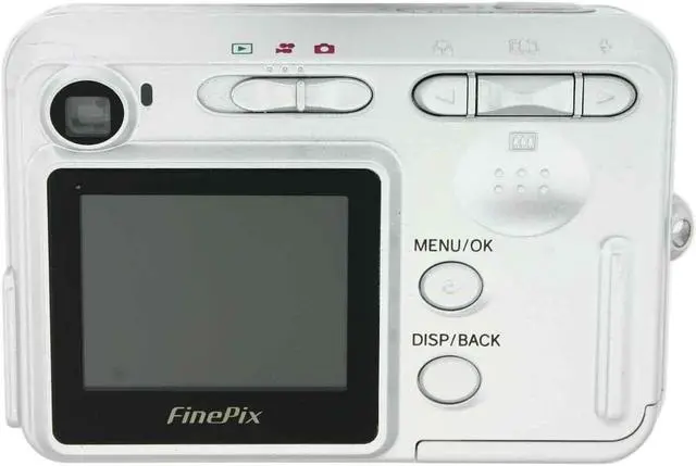 Alt view image 4 of 8 - FUJIFILM FinePix A345 Silver 4.1 MP 3X Optical Zoom Digital Camera