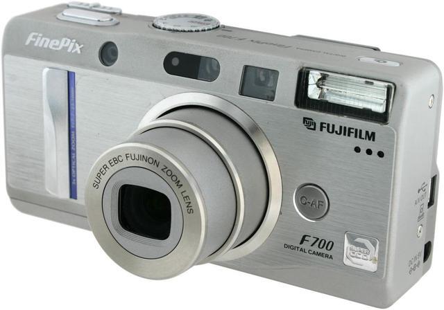 Alt view image 2 of 9 - FUJIFILM FinePix F700 Silver 6.2 MP 3X Optical Zoom Digital Camera