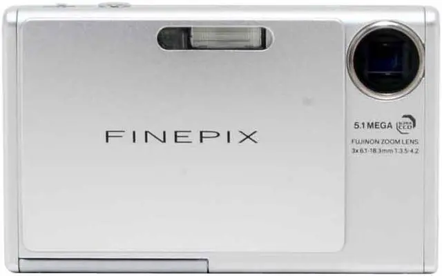 Alt view image 3 of 15 - FUJIFILM FinePix Z3 Silver 5.1 MP 3X Optical Zoom Digital Camera