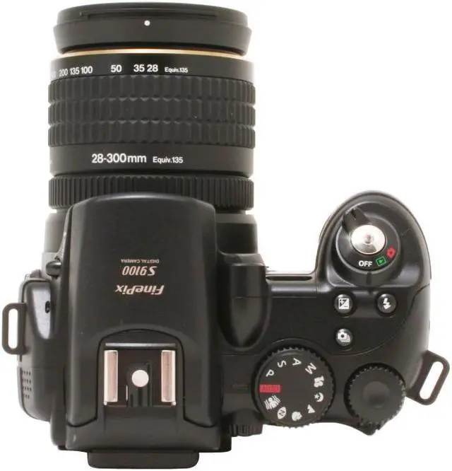 Alt view image 8 of 12 - FUJIFILM FinePix S9100 Black 9.0 MP 10.7X Optical Zoom 28mm Wide Angle Digital Camera