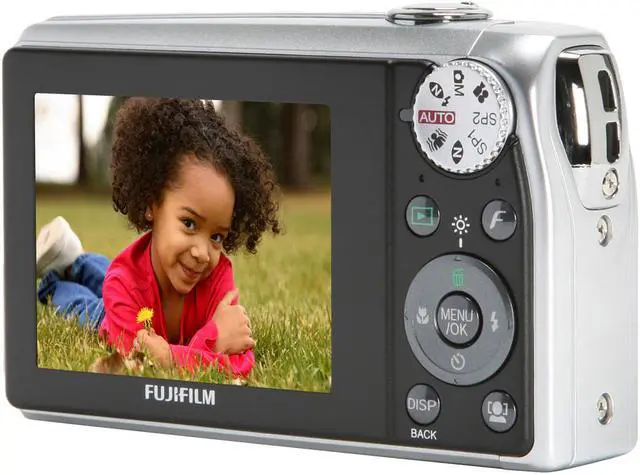 Alt view image 5 of 10 - FUJIFILM FinePix F40fd Silver 8.3 MP 3X Optical Zoom Digital Camera