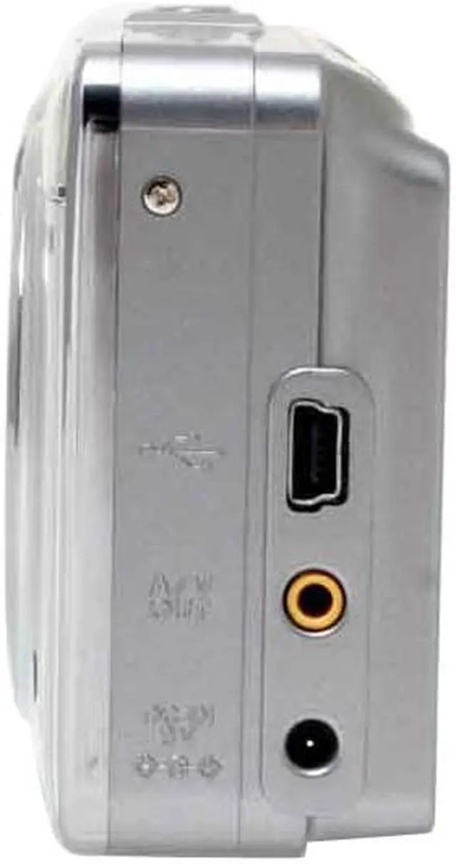 Alt view image 4 of 11 - FUJIFILM FinePix A600 Silver 6.0 MP 3X Optical Zoom Digital Camera