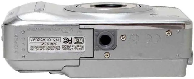 Alt view image 8 of 11 - FUJIFILM FinePix A600 Silver 6.0 MP 3X Optical Zoom Digital Camera