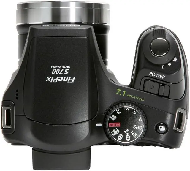Alt view image 10 of 13 - FUJIFILM S700 Black 7.1 MP 10X Optical Zoom Digital Camera