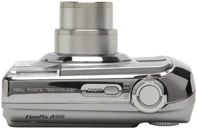 Alt view image 9 of 11 - FUJIFILM A900 Silver 9.0 MP 4X Optical Zoom Digital Camera