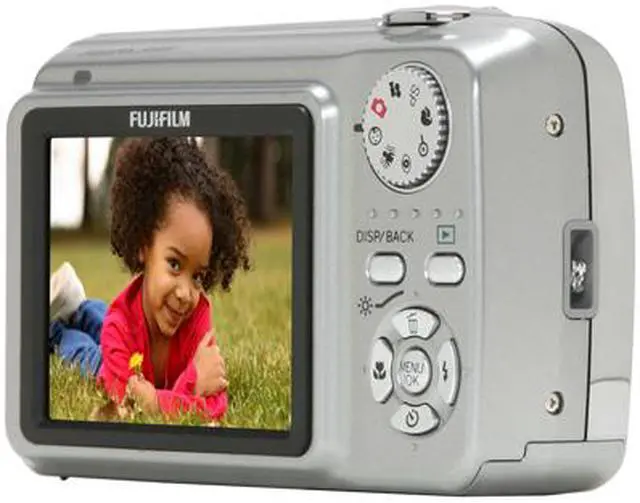 Alt view image 5 of 11 - FUJIFILM A900 Silver 9.0 MP 4X Optical Zoom Digital Camera