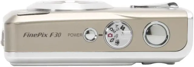 Alt view image 6 of 11 - FUJIFILM FinePix F30 Silver 6.3 MP 3X Optical Zoom Digital Camera