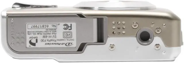 Alt view image 7 of 11 - FUJIFILM FinePix F30 Silver 6.3 MP 3X Optical Zoom Digital Camera