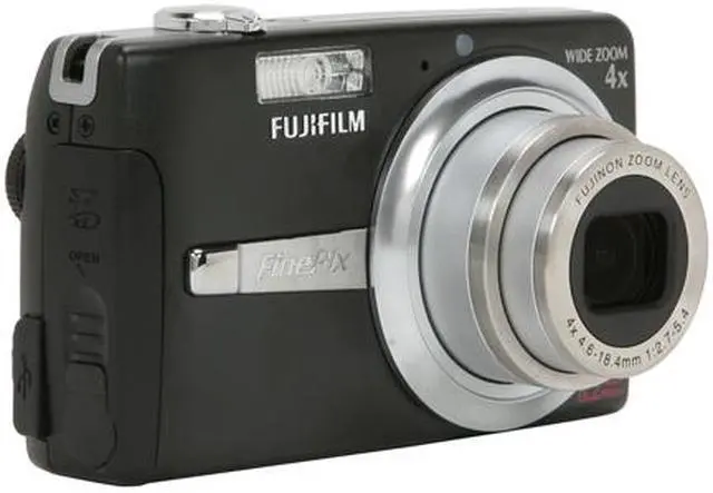 Alt view image 7 of 11 - FUJIFILM FinePix F480 Black 8.2 MP 4X Optical Zoom Digital Camera