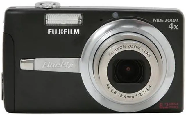 Alt view image 8 of 11 - FUJIFILM FinePix F480 Black 8.2 MP 4X Optical Zoom Digital Camera