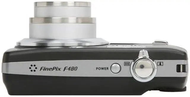 Alt view image 9 of 11 - FUJIFILM FinePix F480 Black 8.2 MP 4X Optical Zoom Digital Camera