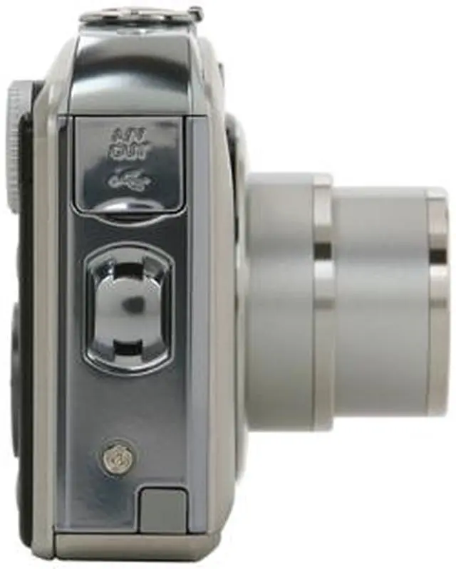 Alt view image 6 of 11 - FUJIFILM FinePix F50fd Silver 12.0 MP 3X Optical Zoom Digital Camera