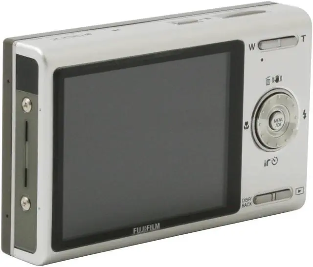 Alt view image 4 of 12 - FUJIFILM Z100fd Silver 8.0 MP 5X Optical Zoom Digital Camera