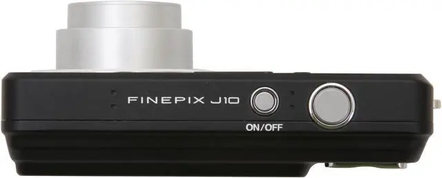 Alt view image 9 of 11 - FUJIFILM FinePix J10 Black 8.0 MP 3X Optical Zoom Digital Camera