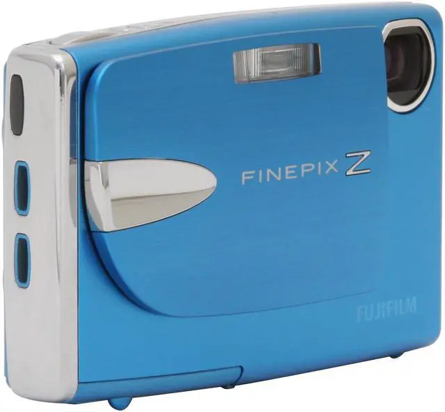 Alt view image 7 of 11 - FUJIFILM FinePix Z20fd Ice Blue 10.0 MP 3X Optical Zoom Digital Camera