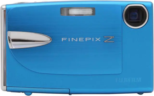 Alt view image 8 of 11 - FUJIFILM FinePix Z20fd Ice Blue 10.0 MP 3X Optical Zoom Digital Camera