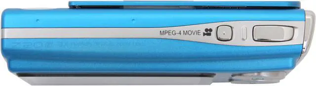 Alt view image 9 of 11 - FUJIFILM FinePix Z20fd Ice Blue 10.0 MP 3X Optical Zoom Digital Camera